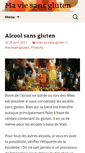 Mobile Screenshot of maviesansgluten.net